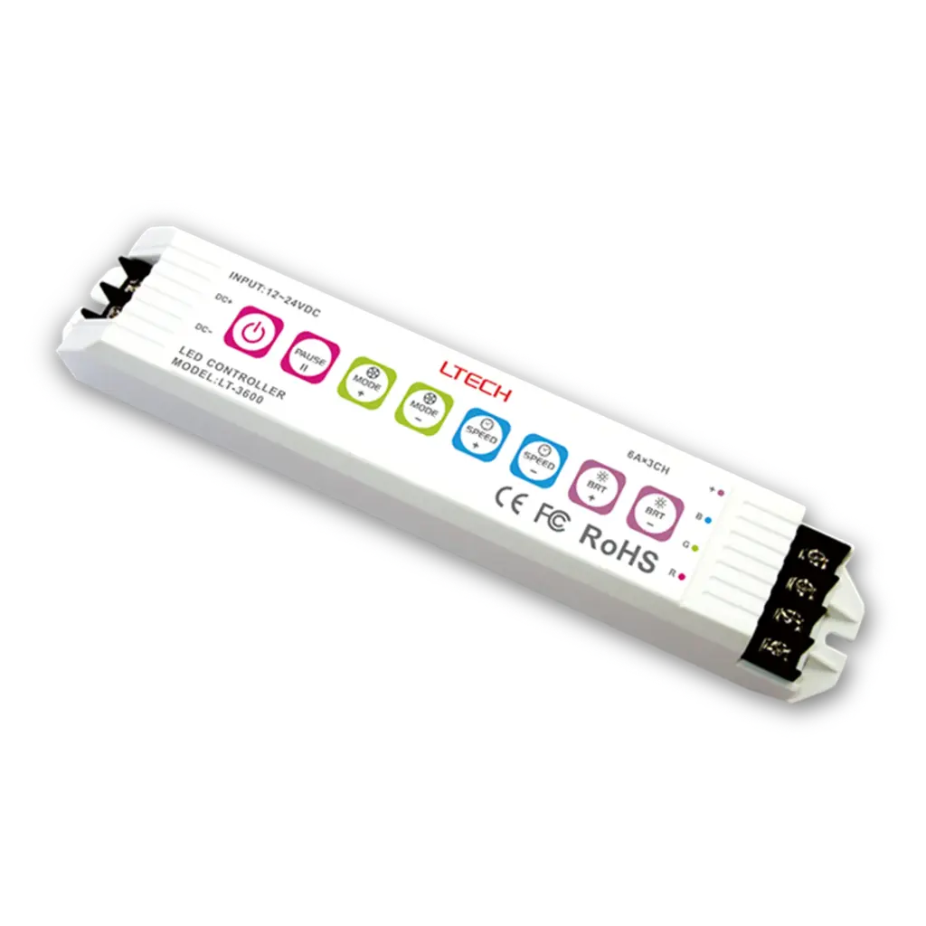LTECH Controller CV 3x6A RGB - LT-3600