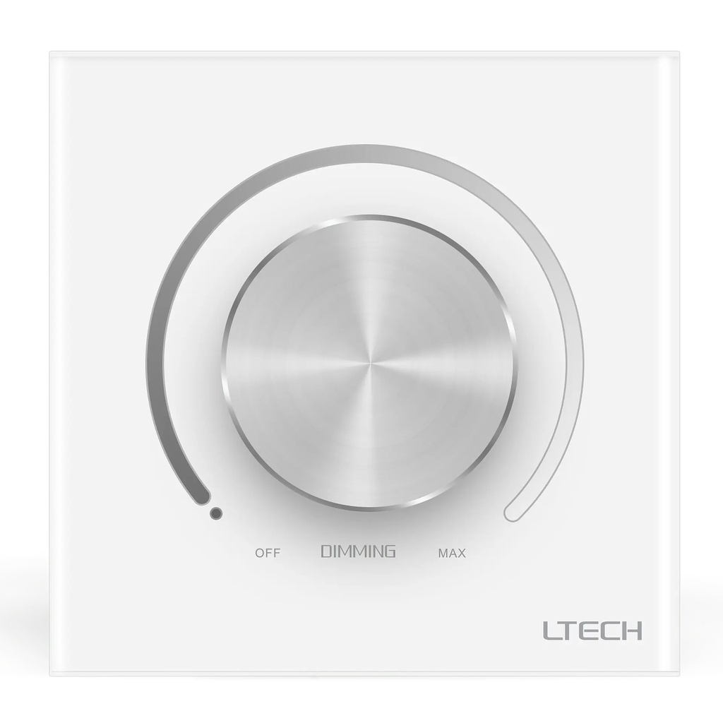 [2850401] LTECH Knob panel ELV/Triac - E6P-TD1