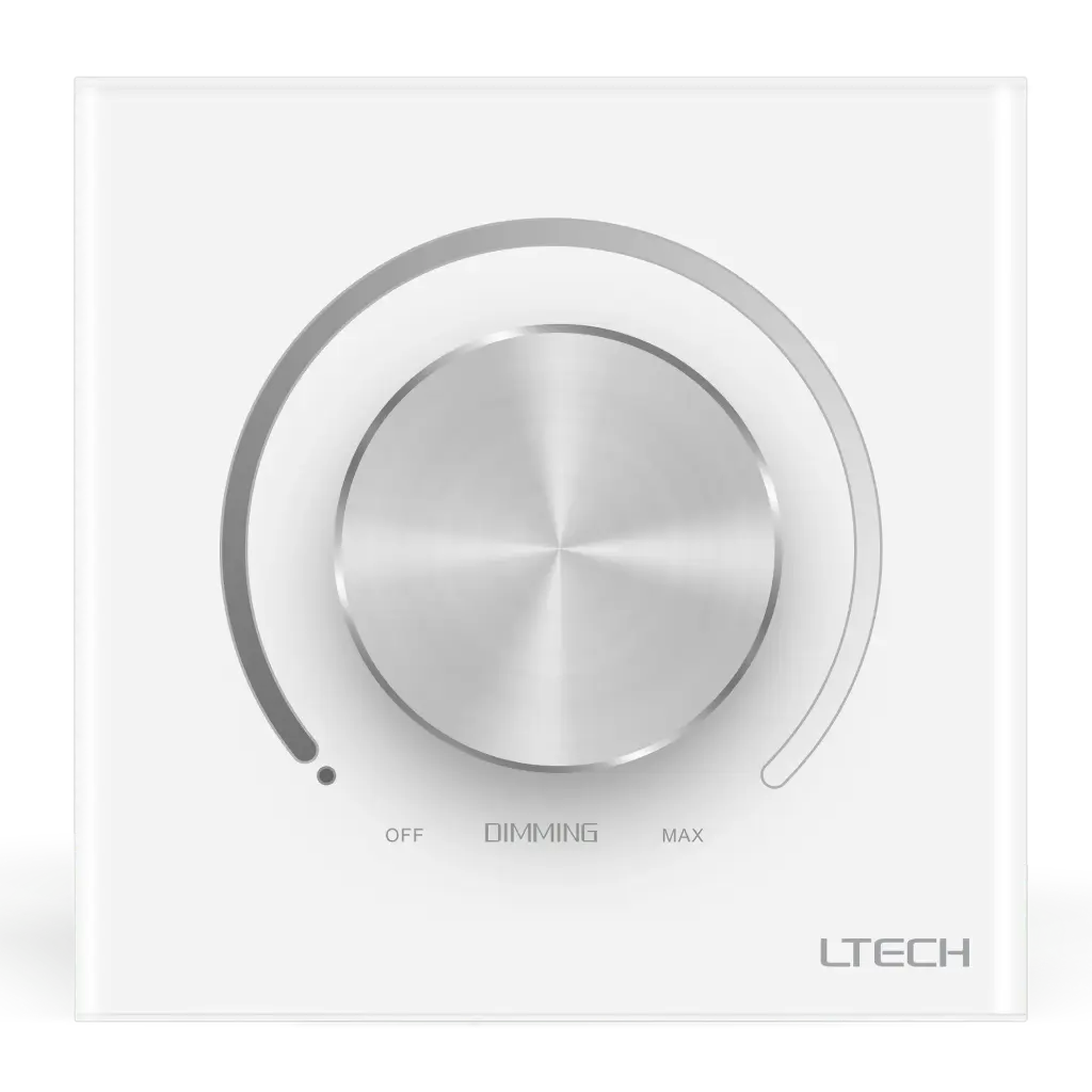 [2850401] LTECH Knob panel ELV/Triac - E6P-TD1