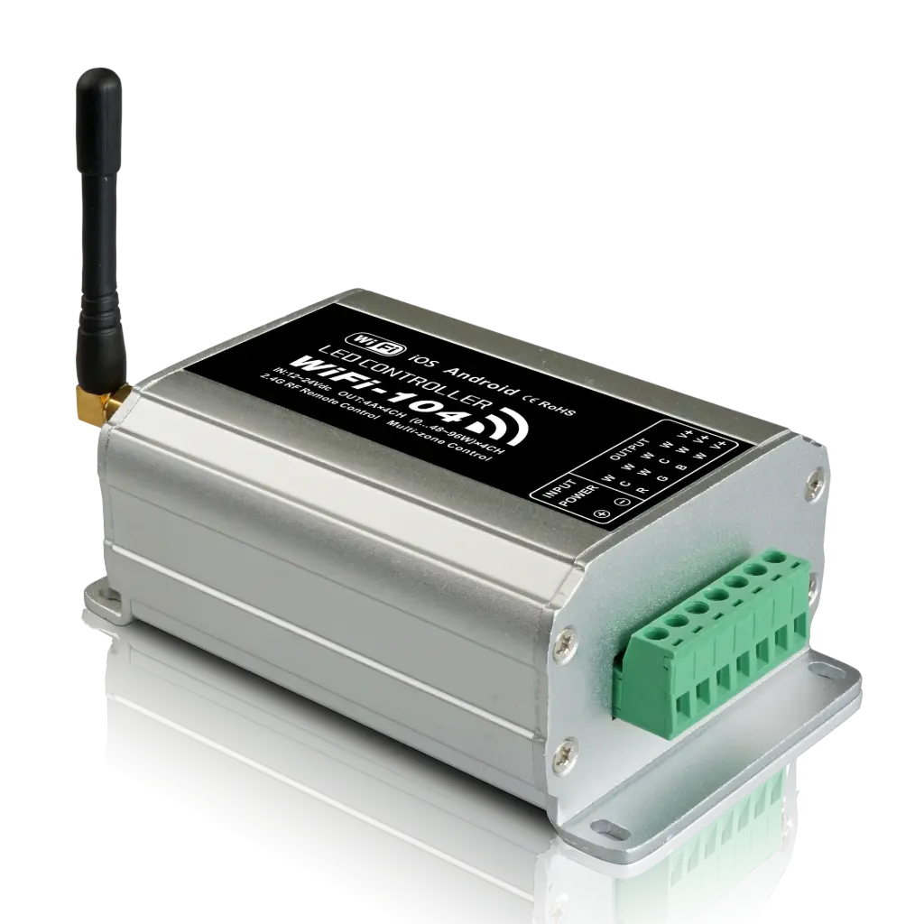 [2255900] LTECH Gateway with remote - WIFI-104+M12