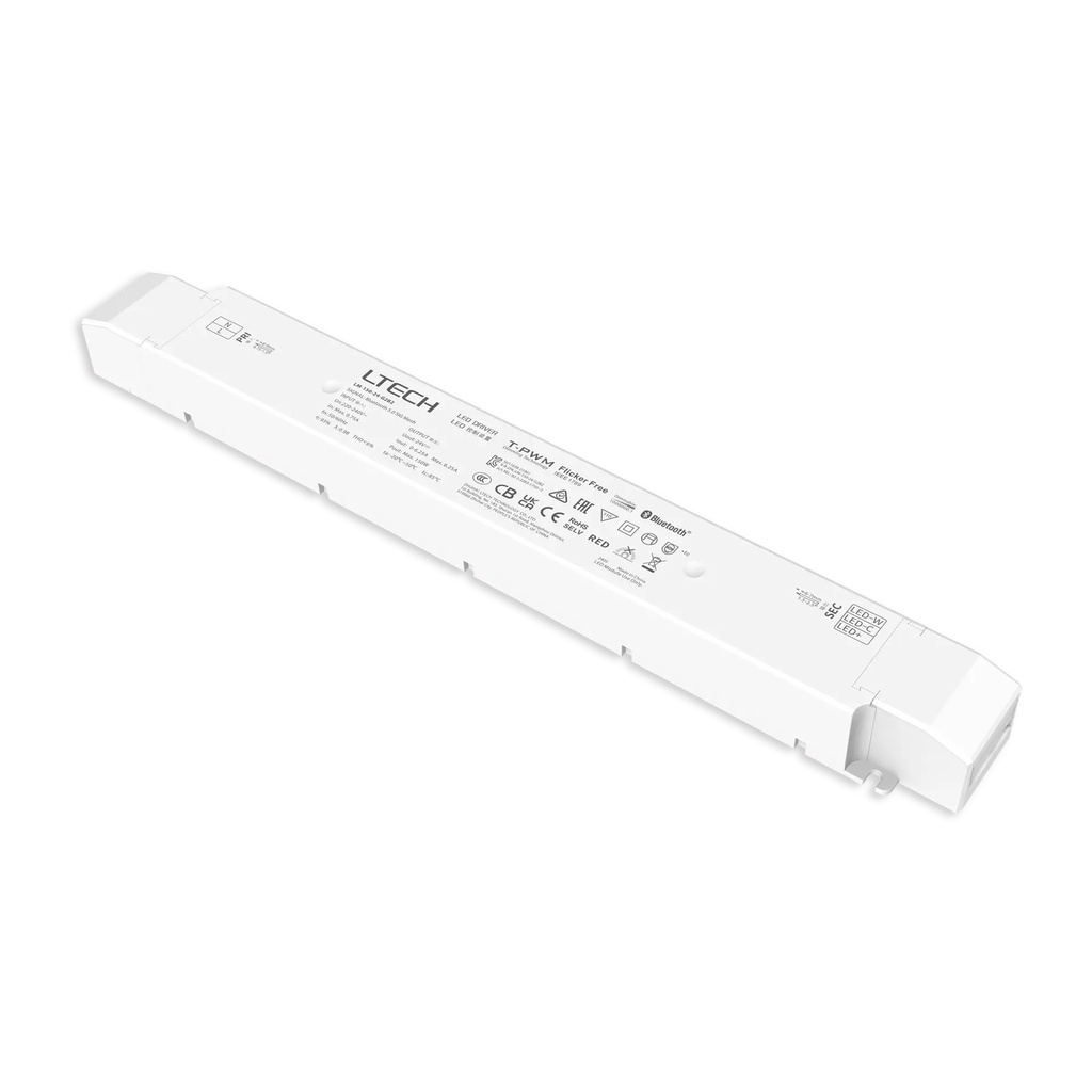 [2110203] LTECH Xiaolei Driver CV BLE 5.0 2CH 24V 150W - LM-150-24-G2B2