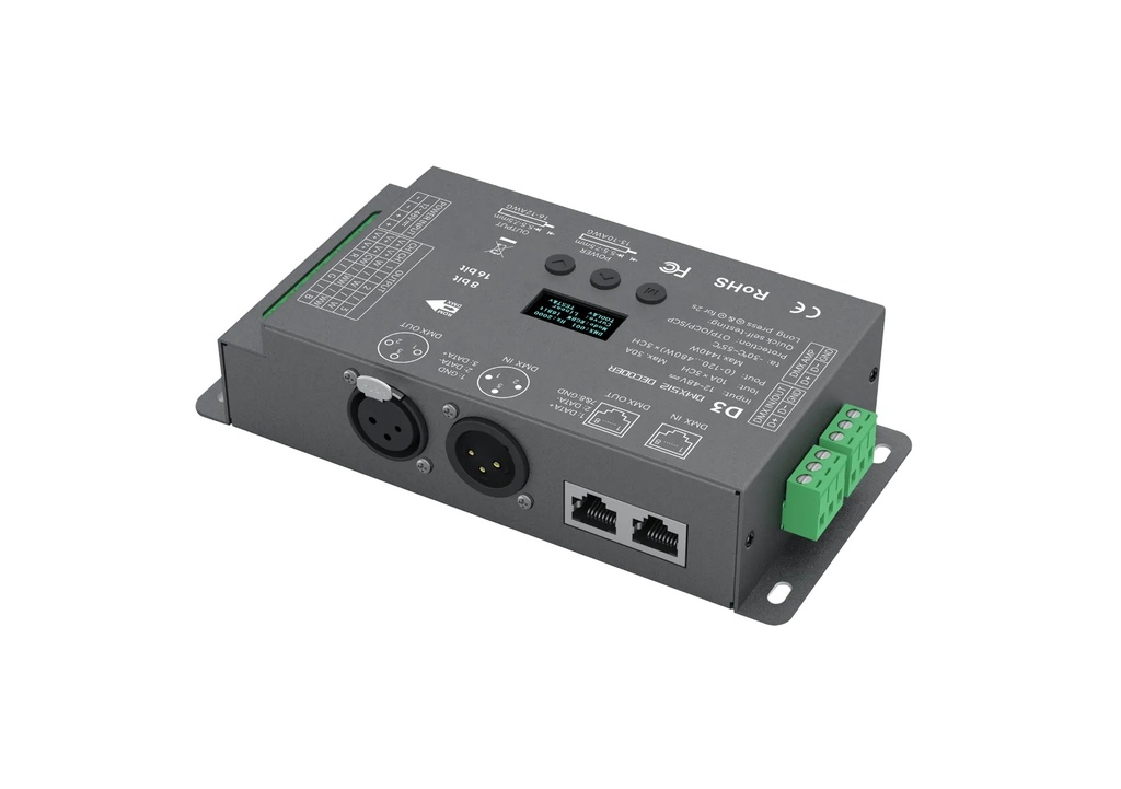 [2277701] LTECH LTSYS Decoder CV DMX 3CH - D3