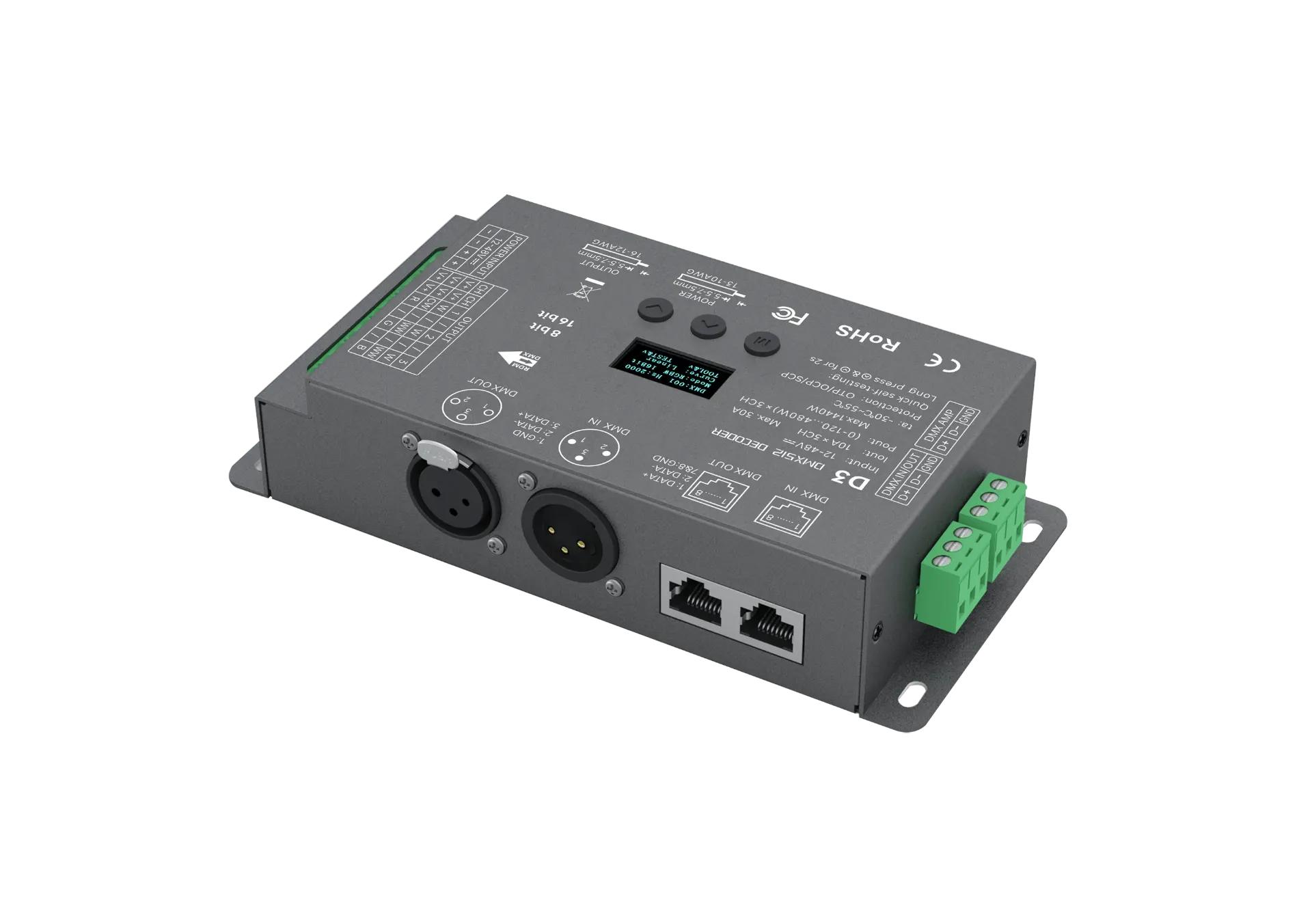 [2277701] LTECH LTSYS Decoder CV DMX 3CH - D3