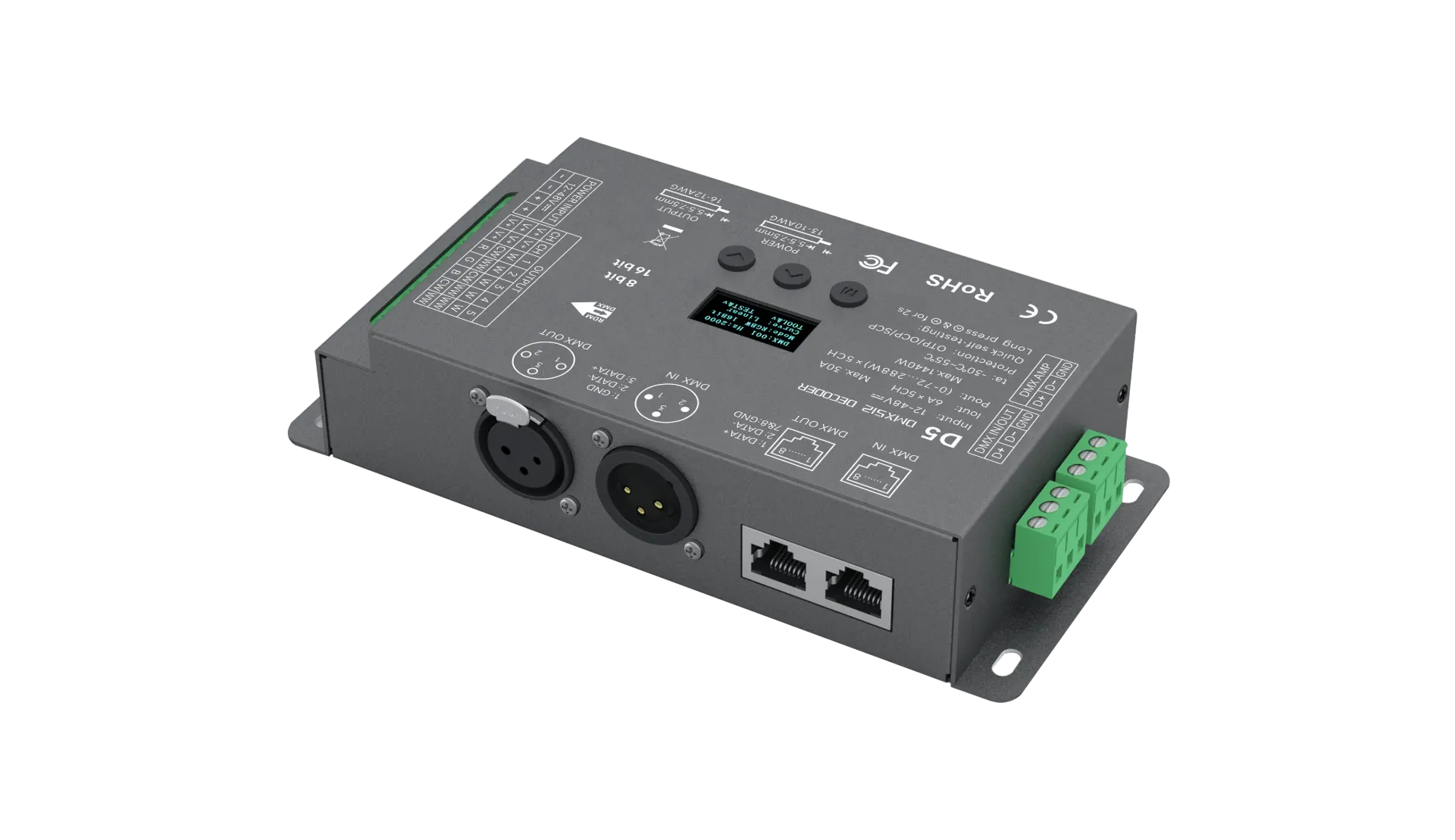 [2277721] LTECH LTSYS Decoder CV DMX 5CH - D5