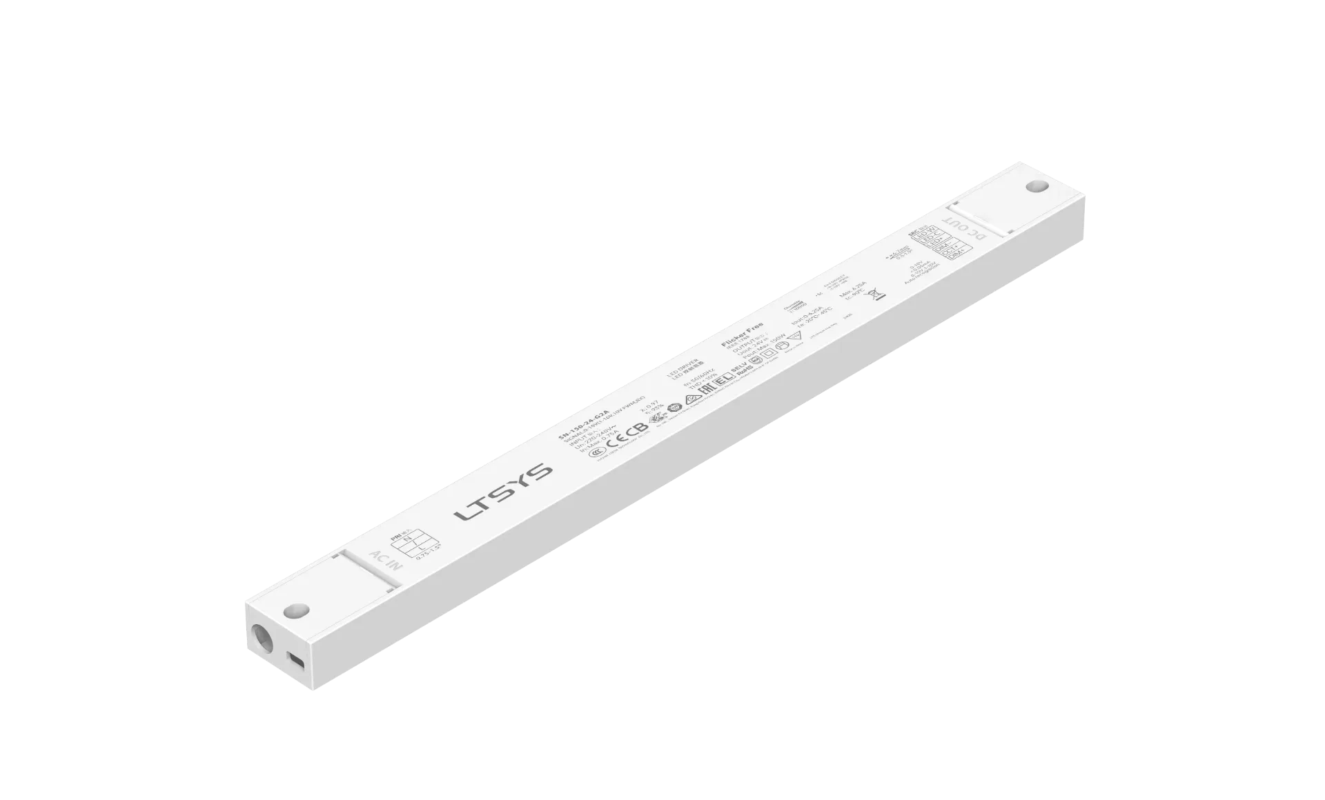 LTECH LTSYS Driver CV 0-10V 2CH 24V 150W NFC - SN-150-24-G2AF