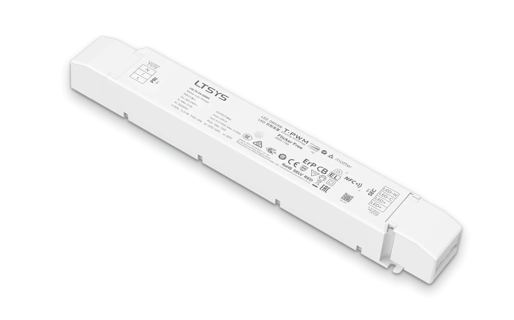 [2400331] LTECH LTSYS Driver CV Matter 2CH 24V 75W - LM-75-24-G2MA