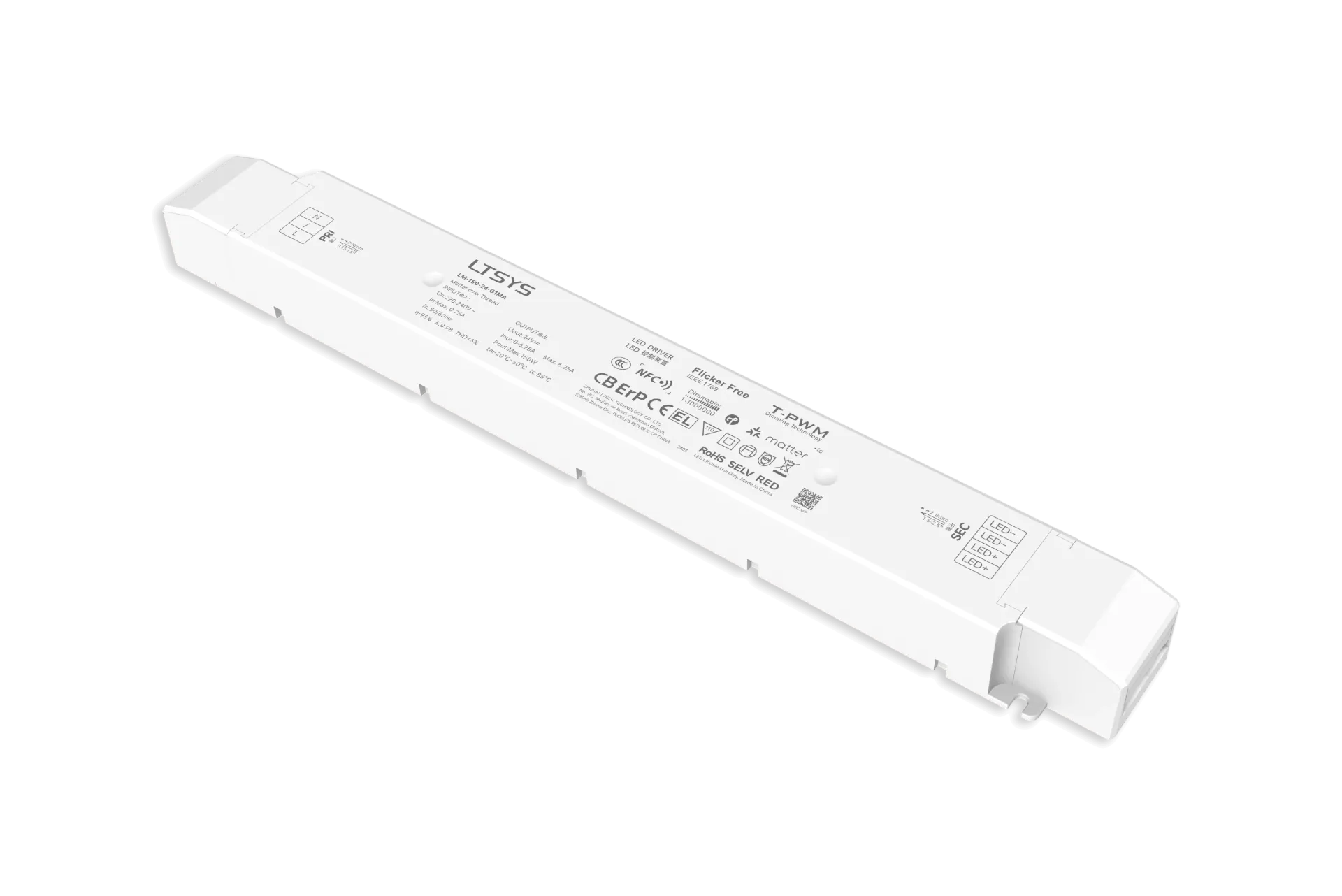 [2400341] LTECH LTSYS Driver CV Matter 1CH 24V 150W - LM-150-24-G1MA