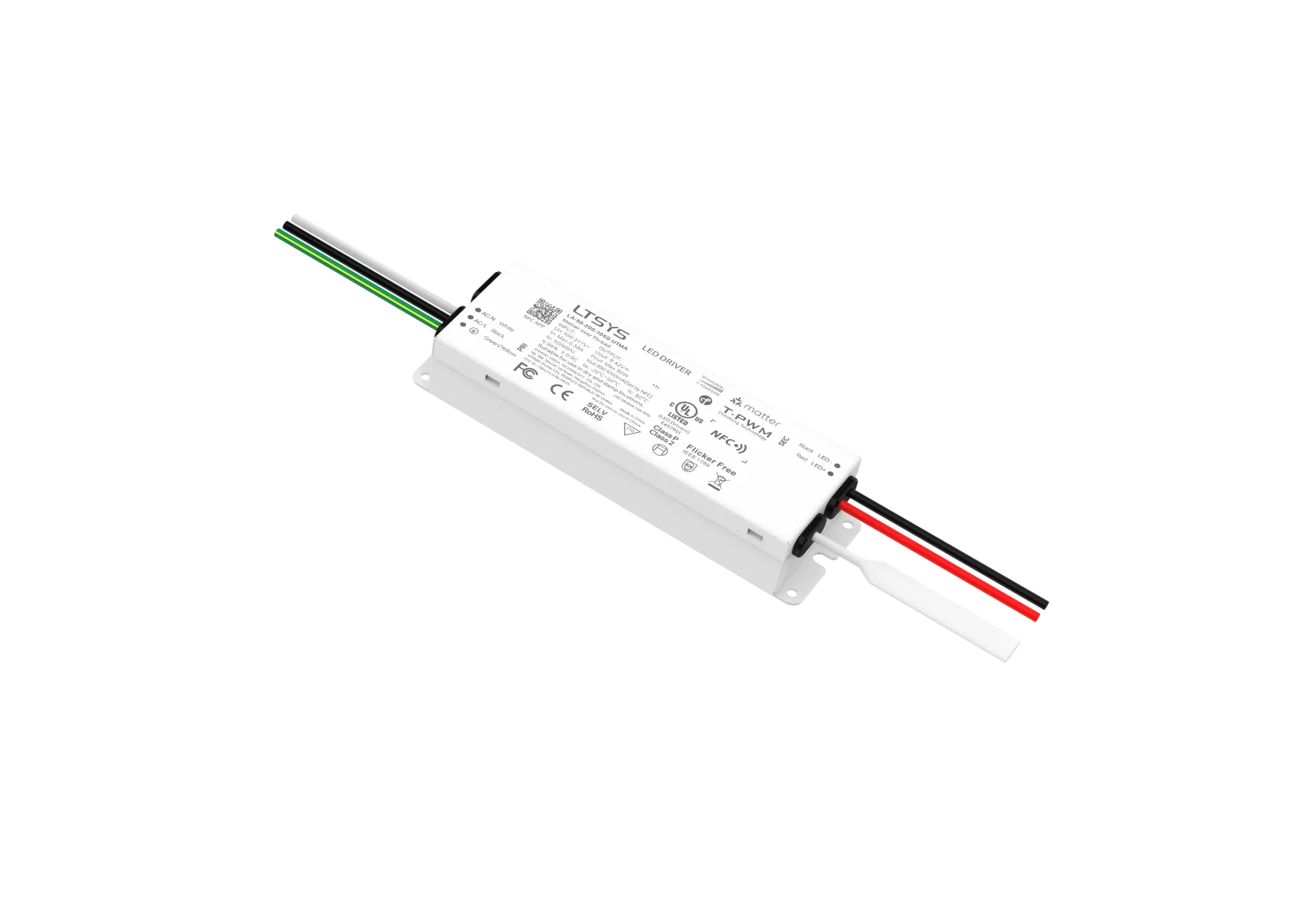 LTECH LTSYS Driver CC Matter 1CH 200-1050mA 30W - LA-30-200-1050-U1MA
