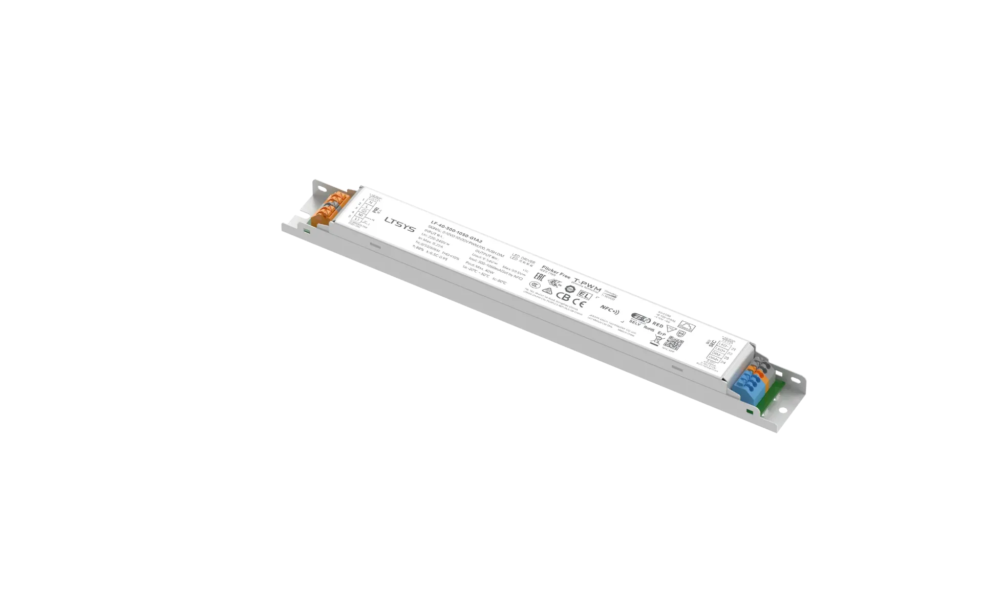 LTECH LTSYS Driver CC 0-10V 1CH 300-1050mA 40W - LF-40-300-1050-G1A2