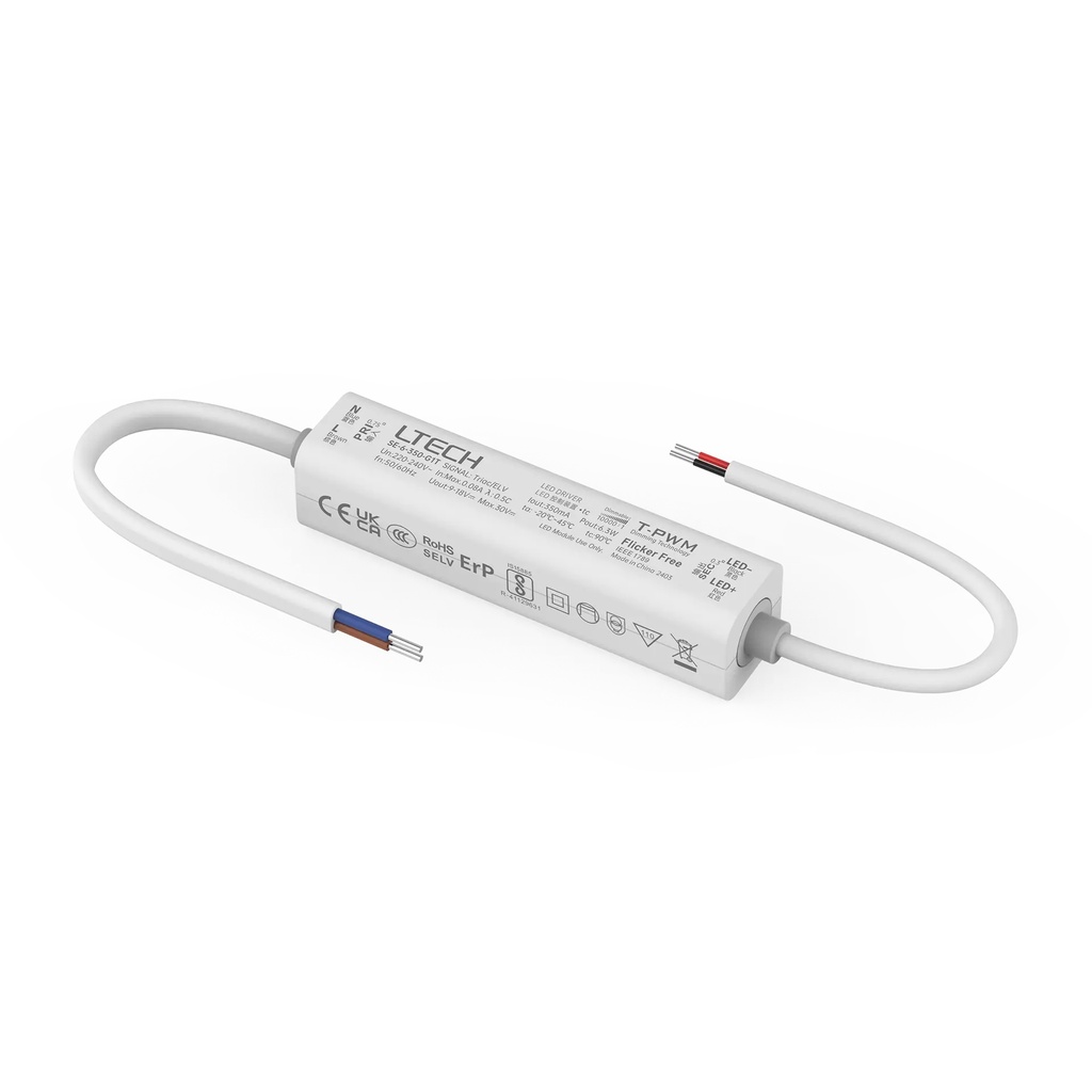 [2846424] LTECH LTSYS Driver CC TRIAC 1CH 600mA 8W - SE-8-600-G1T