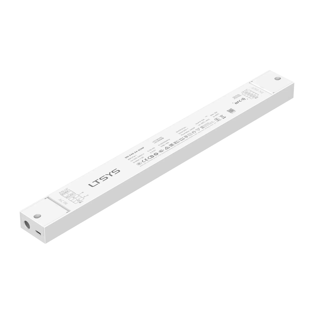 LTECH LTSYS Driver On/Off CV 240W 24V NFC - SN-240-24-G1NF