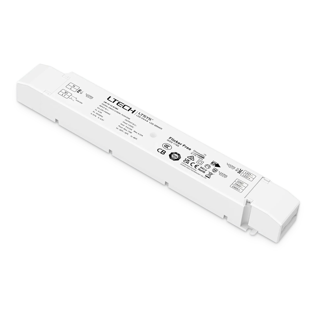 [2811700] LTECH LTSYS Driver CV DMX 1CH 12V 75W - LM-75-12-G1M2F