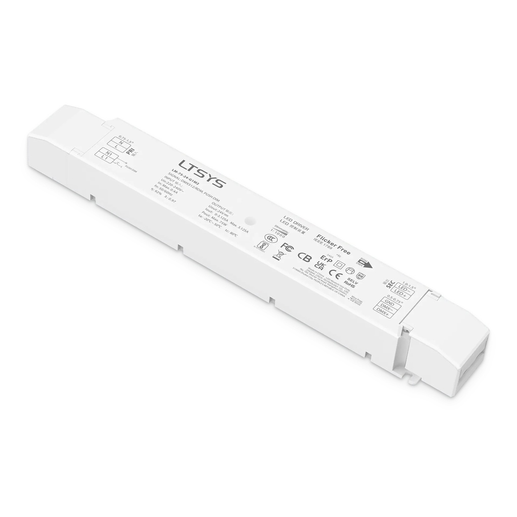[2811800] LTECH LTSYS Driver CV DMX 1CH 24V 75W - LM-75-24-G1M2