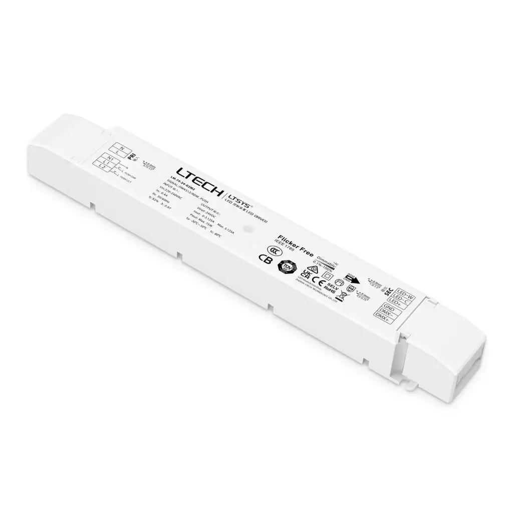 [2812501] LTECH LTSYS Driver CV DMX 2CH 24V 75W - LM-75-24-G2M2 SF