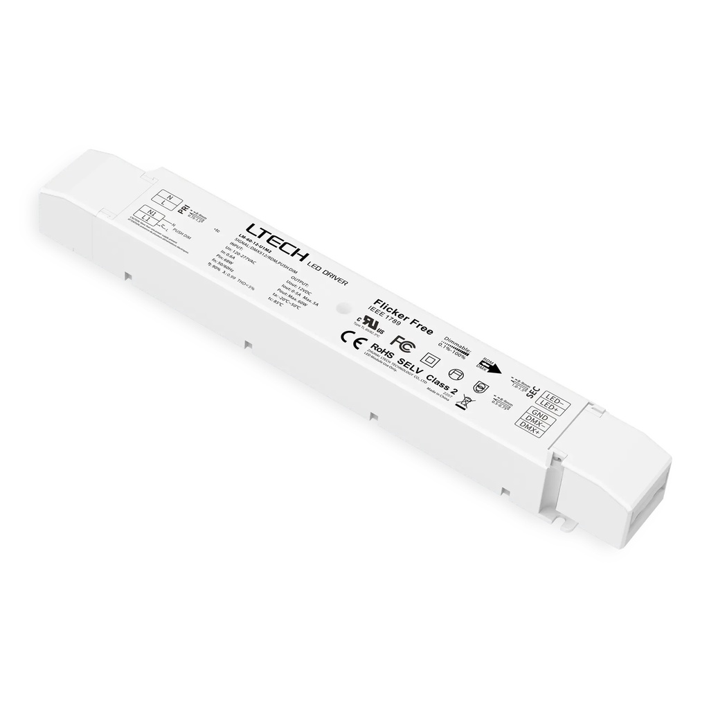 [2281830] LTECH LTSYS Driver CV DMX 1CH 12V 60W - LM-60-12-U1M2