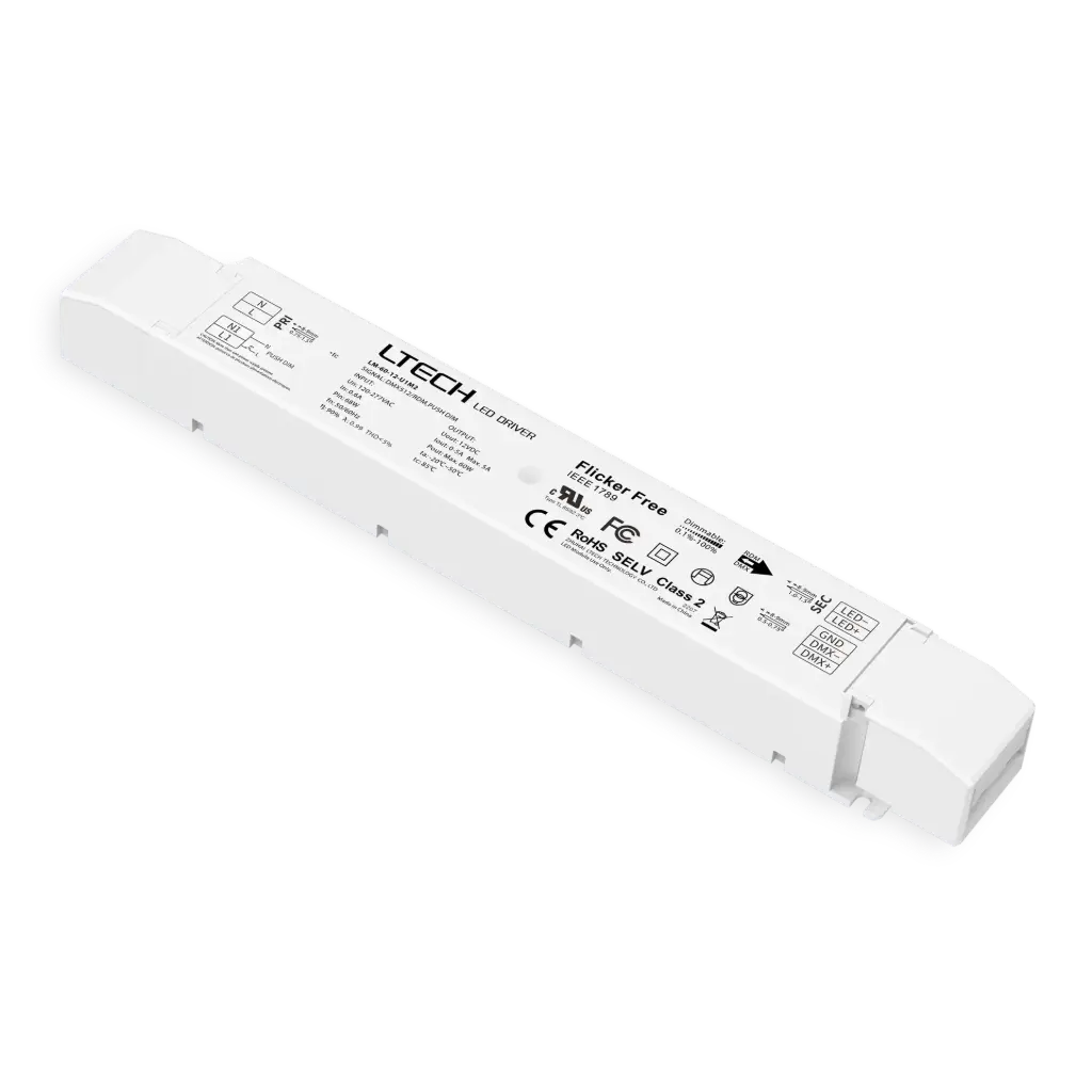 LTECH LTSYS Driver CV DMX 1CH 12V 60W - LM-60-12-U1M2