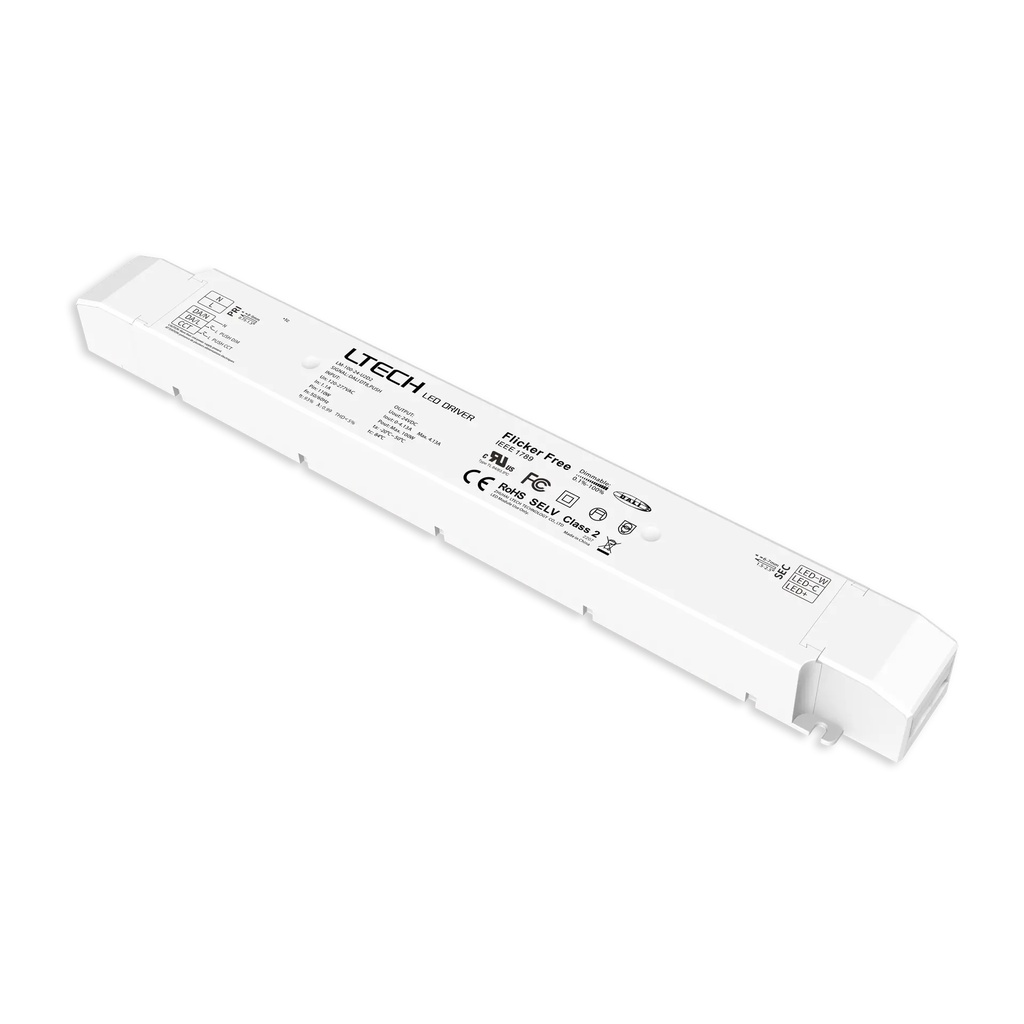 LTECH LTSYS Driver CV DALI 2CH 100W 24V - LM-100-24-U2D2