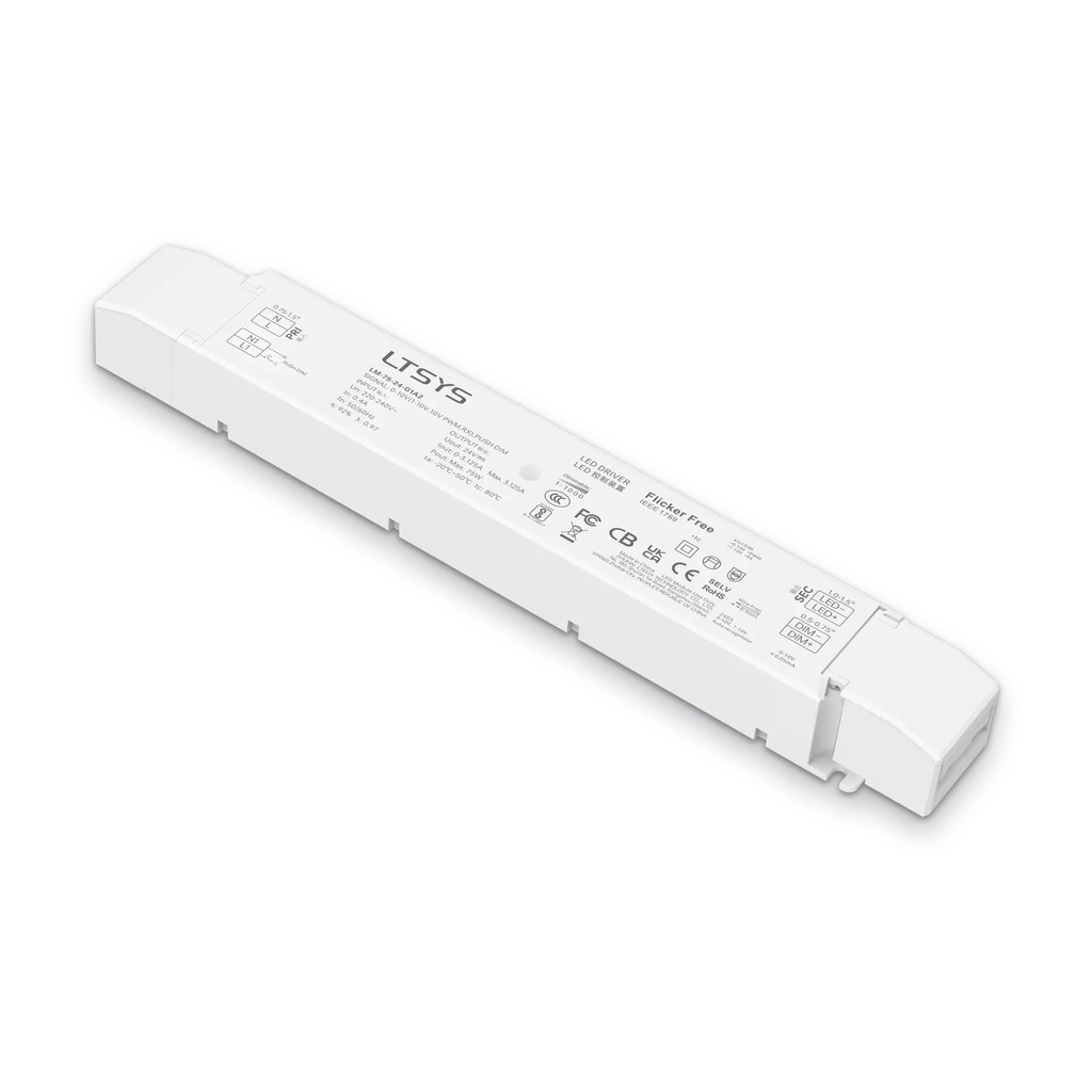 [2831500] LTECH LTSYS Driver CV 0-10V 1CH 24V 75W - LM-75-24-G1A2