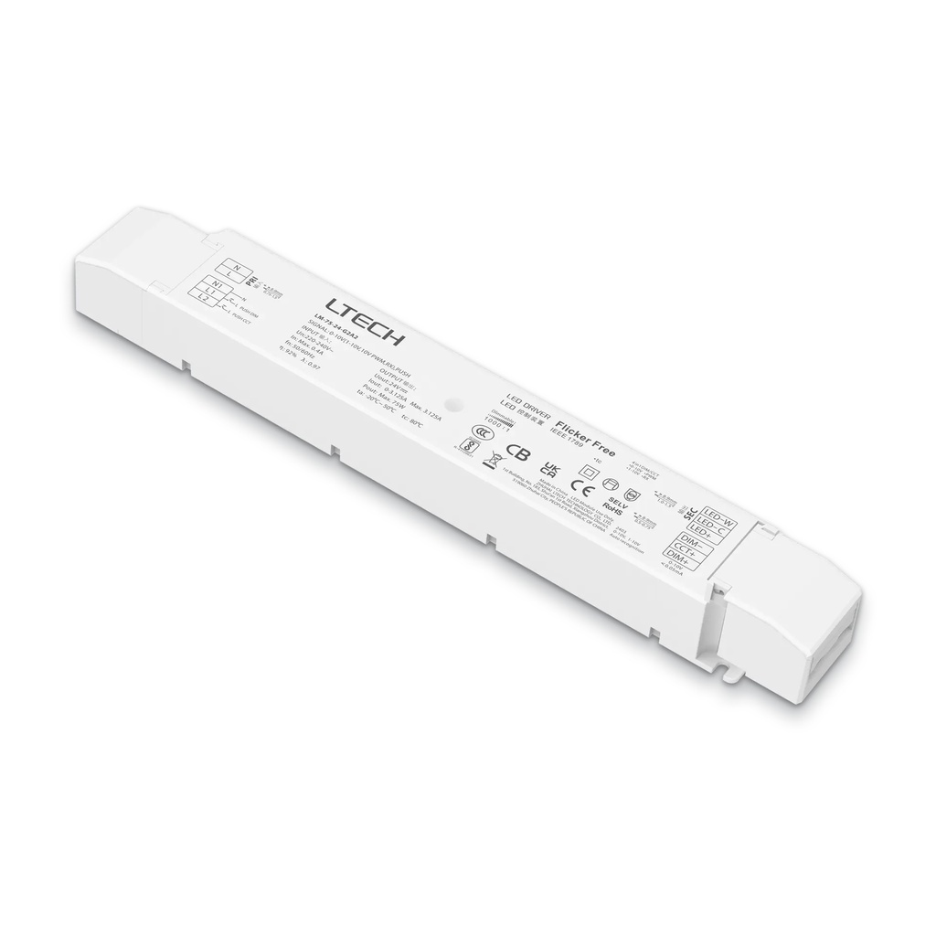 [2831900] LTECH LTSYS Driver CV 0-10V 2CH 24V 75W - LM-75-24-G2A2