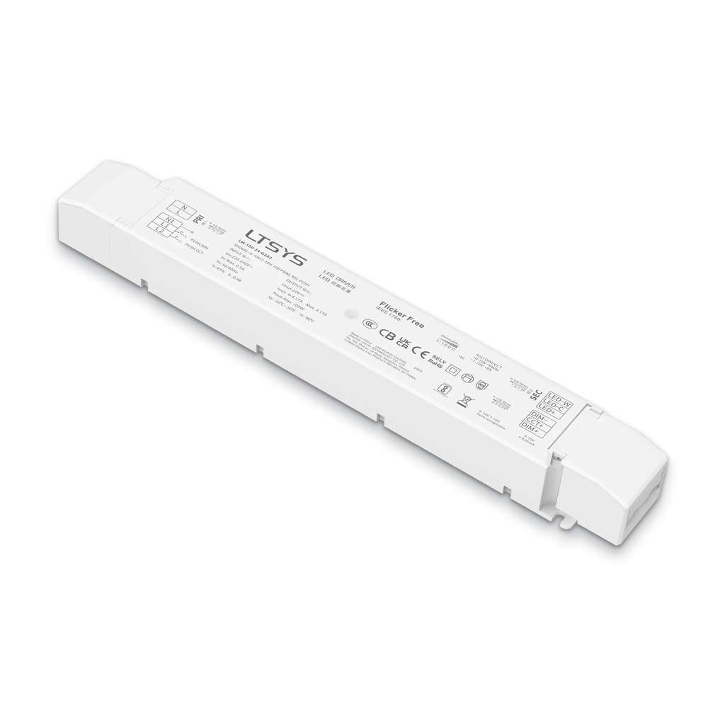 [2832000] LTECH LTSYS Driver CV 0-10V 2CH 24V 100W - LM-100-24-G2A2