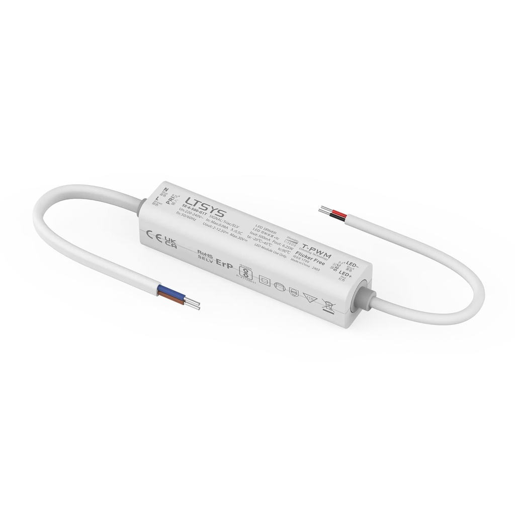 [2846404] LTECH LTSYS Driver CC TRIAC 1CH 500mA 6W - SE-6-500-G1T