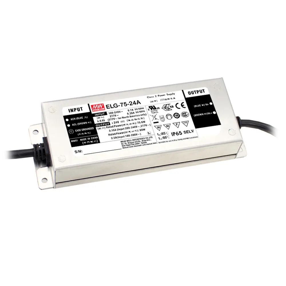 [8442000] Meanwell PSU 24V 75W IP67 - ELG-75-24-3Y