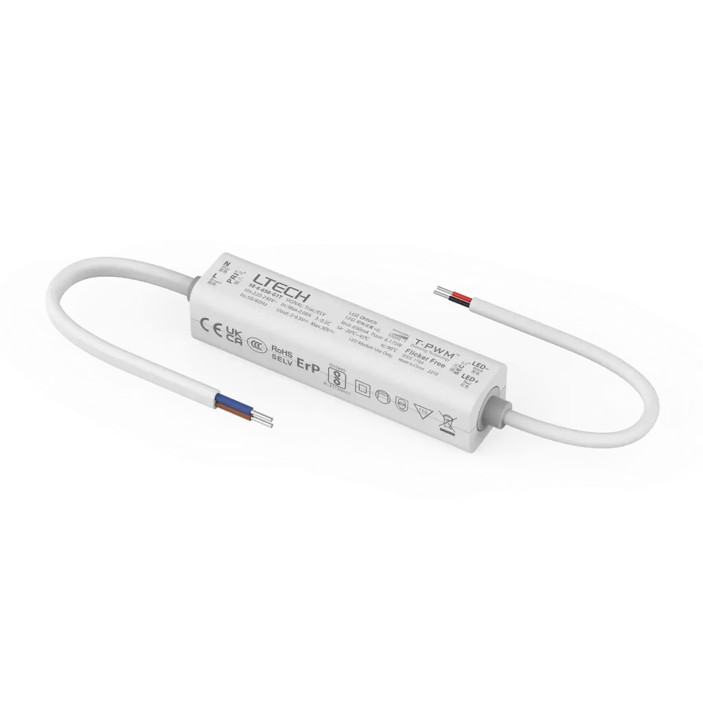 LTECH LTSYS Driver CC TRIAC 1CH 650mA 6W - SE-6-650-G1T