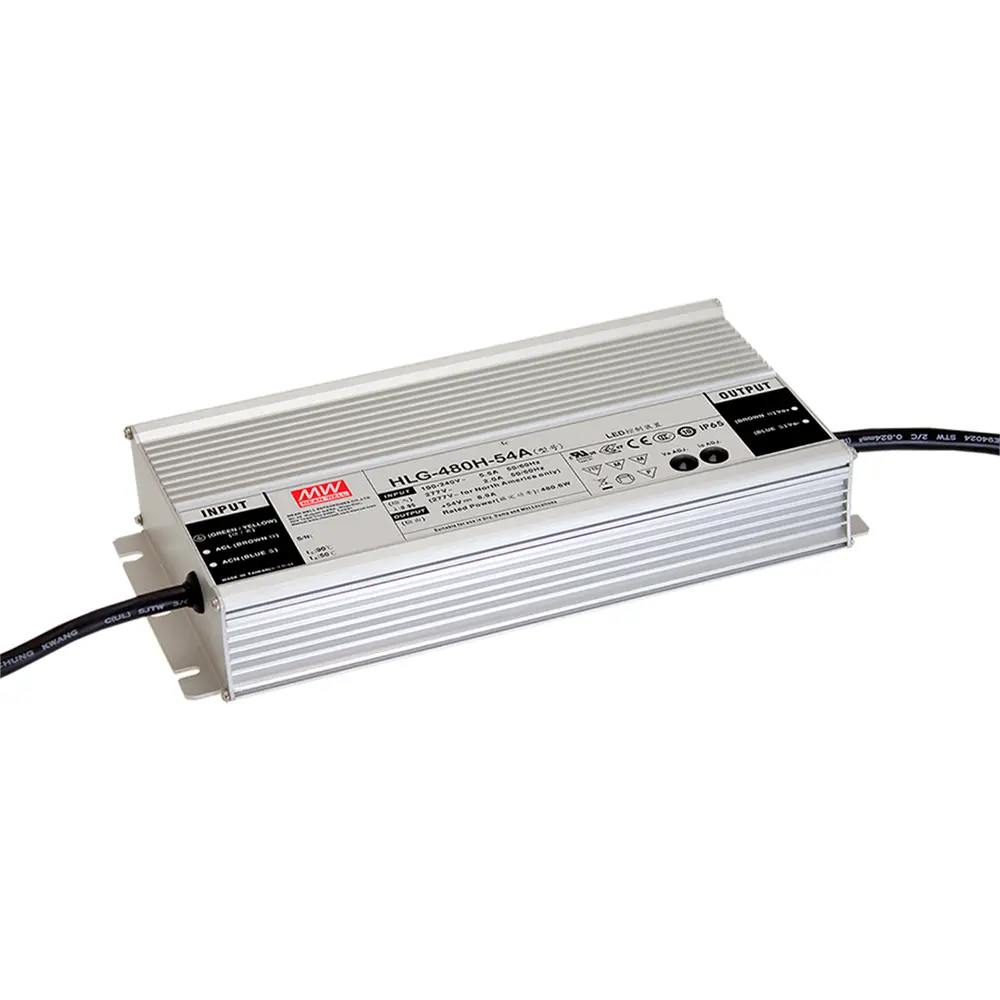 [8341900] Meanwell PSU 48V 480W IP67 - HLG-480H-48
