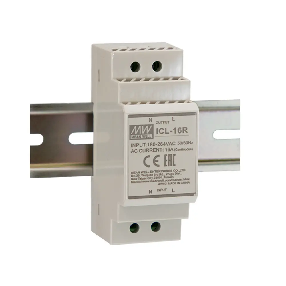 Meanwell Inrush current limiter 16A DINrail - ICL-16R
