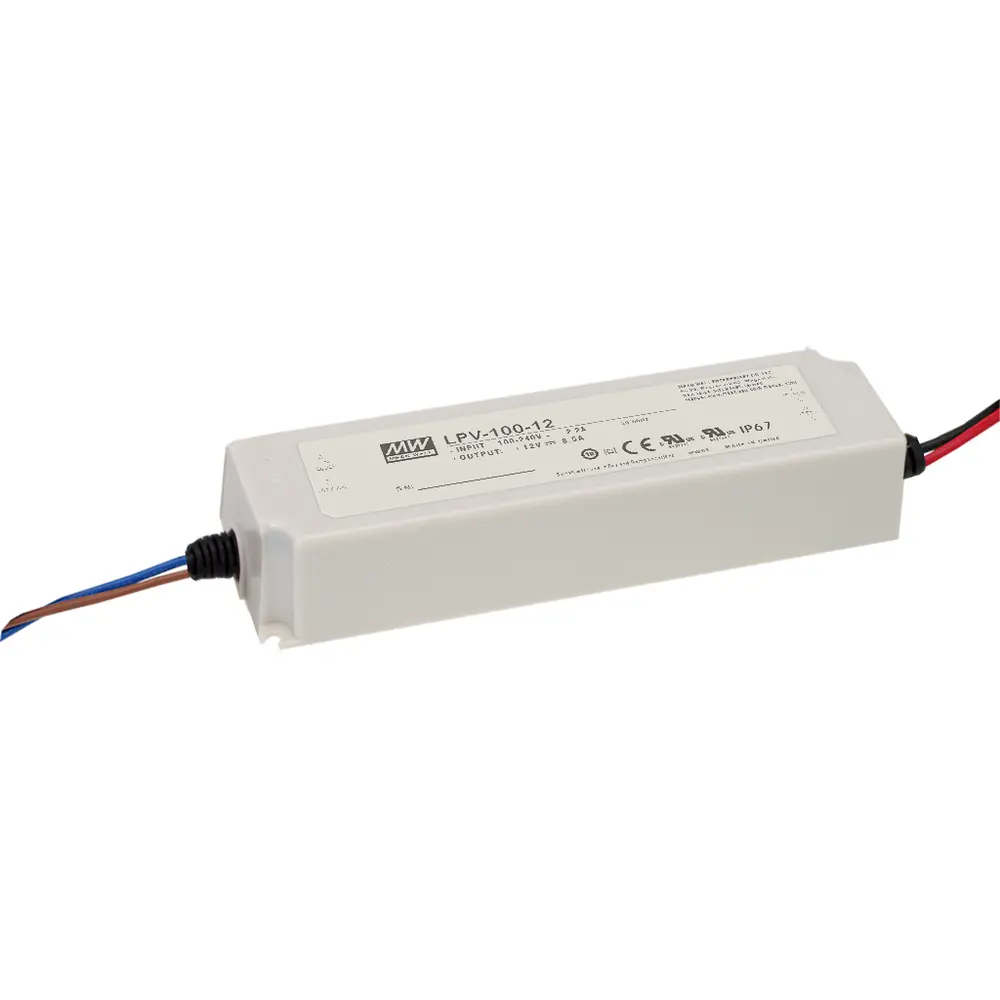 [8340600] Meanwell PSU 5V 60W IP67 - LPV-100-5