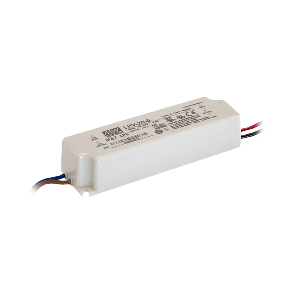 Meanwell PSU 24V 20W IP67 - LPV-20-24