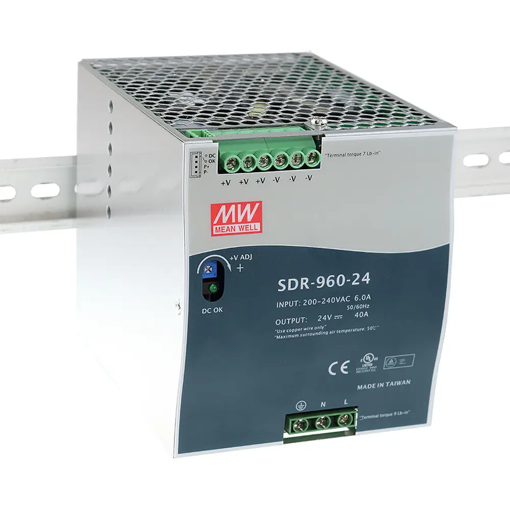 Meanwell PSU 48V 960W DINrail - SDR-960-48