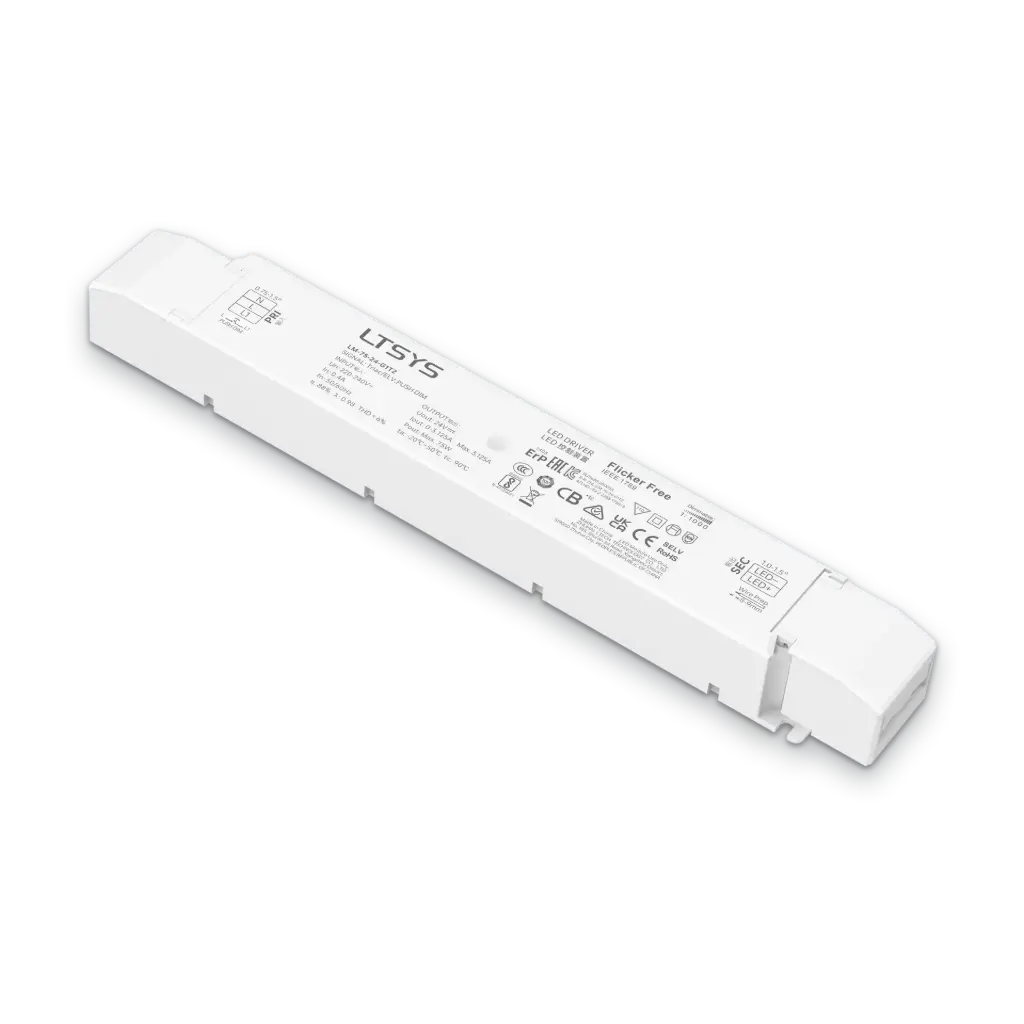[2842300] LTECH LTSYS Driver CV TRIAC 1CH 24V 75W - LM-75-24-G1T2