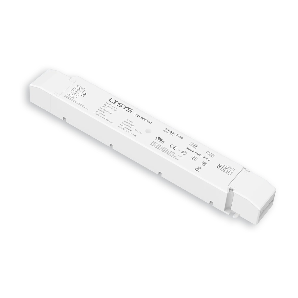 [2900115] LTECH LTSYS Driver CV TRIAC 1CH 24V 60W UL - LM-60-24-L1T2