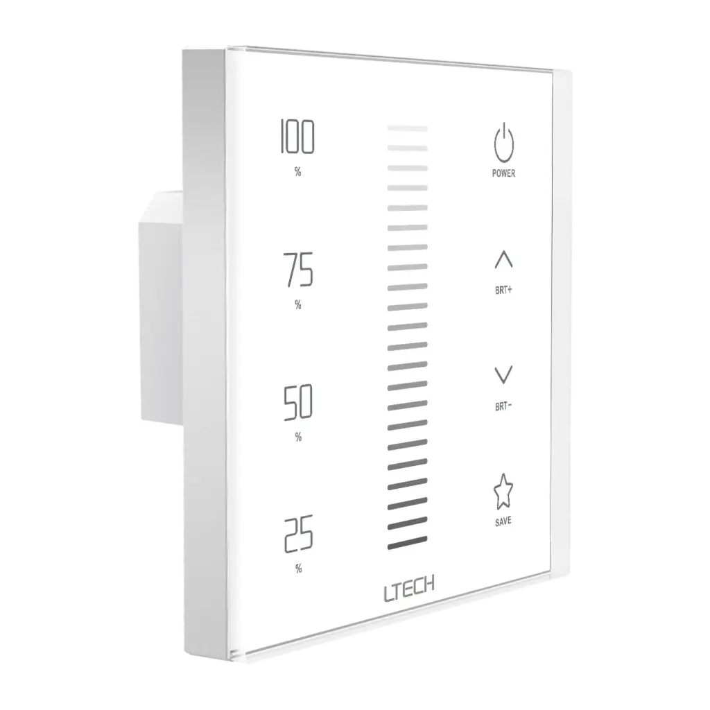LTECH Touch panel ELV/Triac - E1S-TD