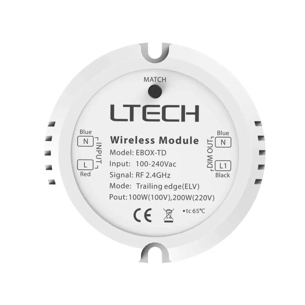 LTECH RF Receiver ELV / Triac - EBOX-TD