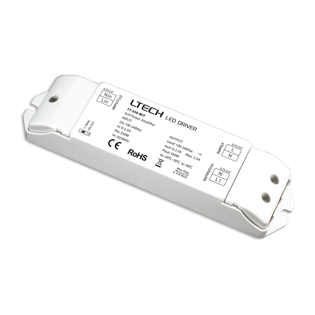 [2350101] LTECH LTSYS Phase Cut Power Amplifier - TT-550-W1T