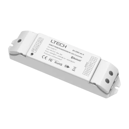 [2863101] LTECH Bluetooth/DMX controller 5x4A - B5-DMX-4A-S