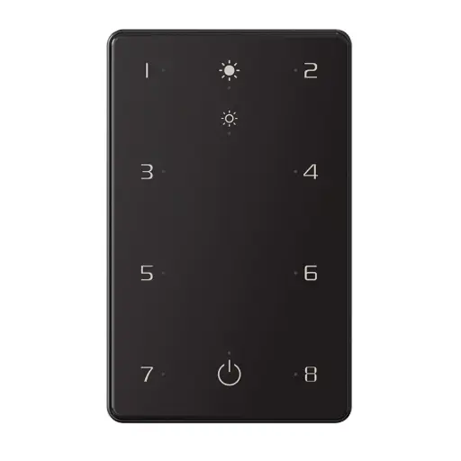 [2295800] LTECH Bluetooth/DMX touch panel US 8 buttons - UB8