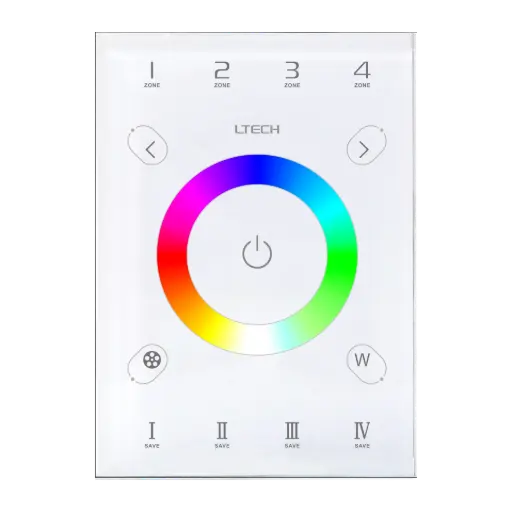 [2269800] LTECH Bluetooth/DMX/WIFI touch panel RGBW - UX8
