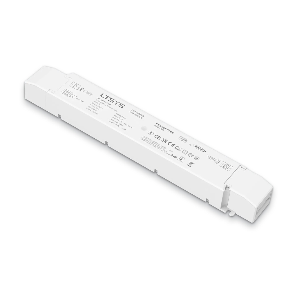 [2823000] LTECH LTSYS Driver CV DALI-2 1CH 24V 100W - LM-100-24-G1D2
