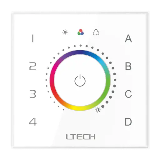 [2274700] LTECH DALI touch panel RGBW - EDT4